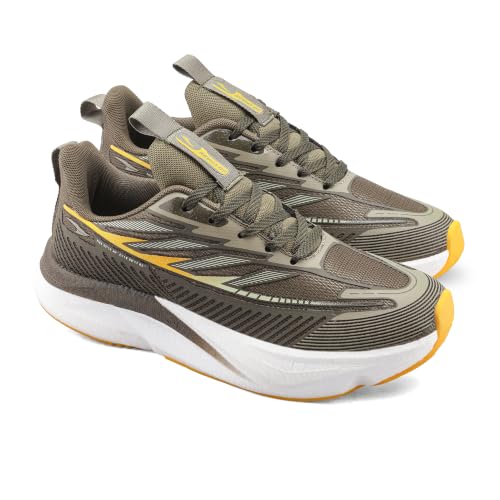 Image of ASIAN Hypercushion Carbon-10 Men's Running Shoes | Carbon Plate Technology, Breathable Knit Upper, Memory Foam Cushioning for Running, Training