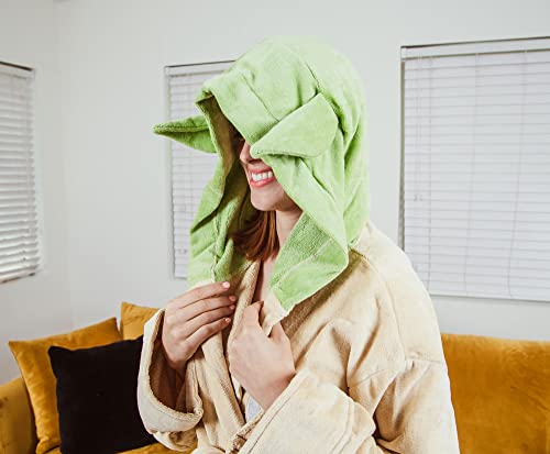 Star Wars Yoda Unisex Hooded Bathrobe for Adults4