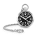 Produktbild Hermann Jäckle - Frankfurt III Quarz Taschenuhr für stilvolle Herren I edle Taschenuhr mit hochwertigem Miyota Quarzwerk I Taschenuhr Herren I Qualitätshandwerk inklusive Kette und Reiseetui