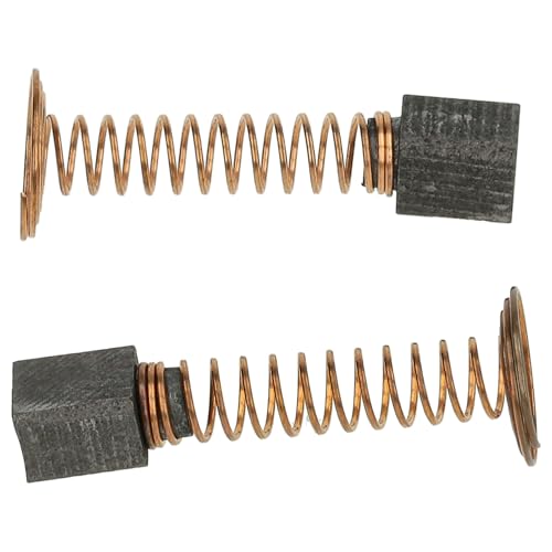 vhbw 2x escobilla carbón motor carbono 9,7 x 6 x 4,75 mm compatible con Dremel 215, 275, 277, 285, 300, 3000, 395 herramientas eléctricas