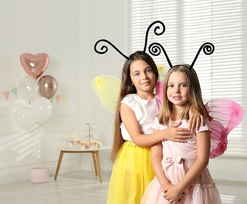 image for Liatunou Butterfly Antenna Headband Moth Bug Antenna Headband Accessor