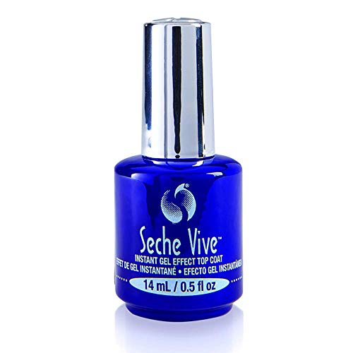 Seche Vive Gel Effect Top Coat 0.5 Ounce by Seche Vite