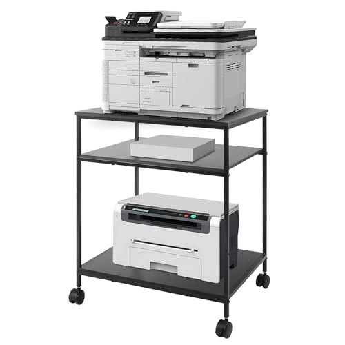 Lista de Muebles para Computadora E Impresora los preferidos por los clientes. 46 Sutex - Soporte grande para impresora, 23.6 pulgadas de ancho x 18.8 pulgadas de profundidad x 31.5 pulgadas de alto, mesa grande para impresora con estante de almacenamiento...