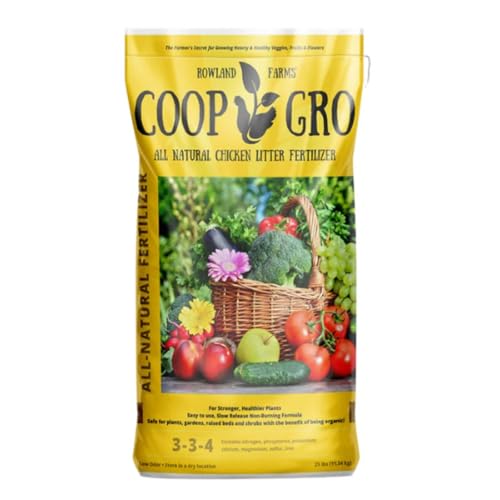 Fertilizante orgánico de estiércol de pollo en pellets 25 lb