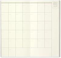 Vista 3 de 1 cuaderno para viajeros Midori (recarga 017), diario mensual