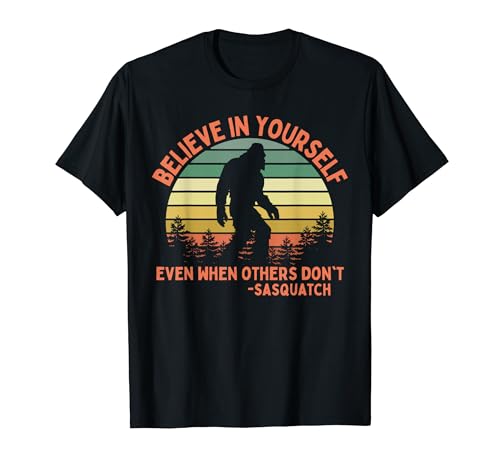 Believe In Yourself Sasquatch �ʔ��� ���`�x�[�V���� �r�b�O�t�b�g T�V���c