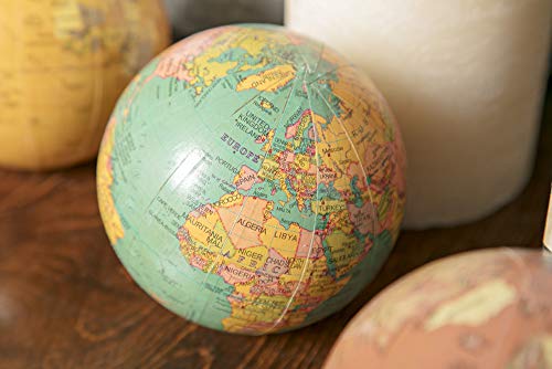 IMAX 5555-4 Antique-Finish Globes - Set of 4
