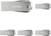Vista 5 de SanDisk Unidad flash USB 3.1 Gen 1 Ultra Luxe de 32 GB - SDCZ74-032G-G46, color negro