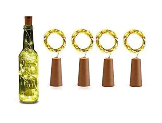 Buy LED Warm White Wine Bottle Cork Lights Copper Wire String Lights