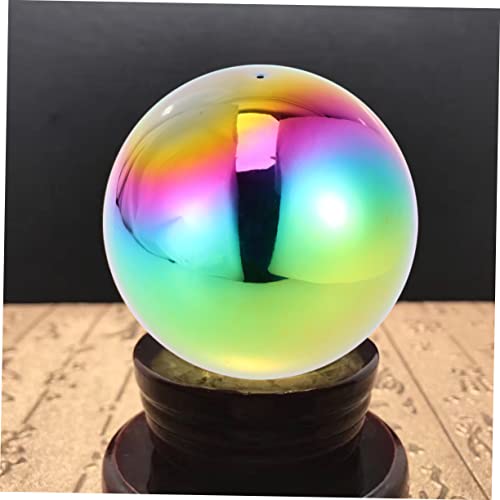 Kisangel 1pc 150mm Runde Metall Spiegel Poliert Orb Wohnkultur Für Dekorative Spiegel