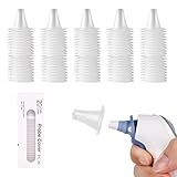 100 Stück Braun Fieberthermometer Schutzkappen,Braun Fieberthermometer Ohr,Braun Thermoscan Lf20 Schutzkappen,Ersatzschutzkappen,Braun Thermoscan Schutzkappe Für Alle Braun Thermoscan Ohrthermomete