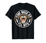 Looney Tunes Taz Stay Back Or I'll Bite T-Shirt