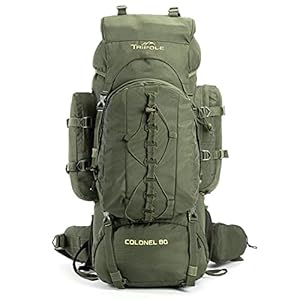 Tripole Colonel 95 Litres Rucksack + Detachable Day Pack
