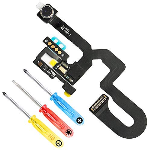 Fotocamera Frontale Compatibile con iPhone 7 Plus 2016 7 MP - Camera Anteriore di Ricambio - Cavo Flessibile Incluso - Front - incl. Cacciaviti