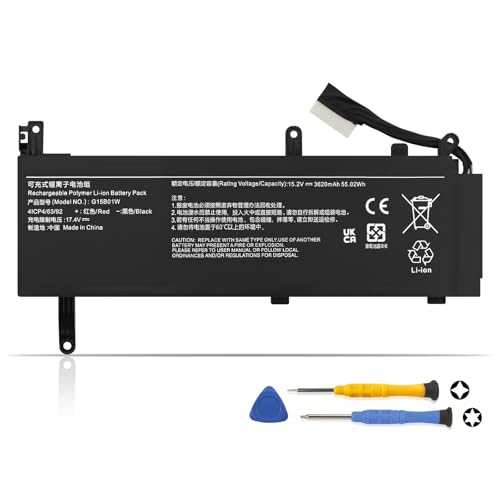 Batterie ordinateur portable G15B01W compatible Xiaomi Mi Gaming TM1705