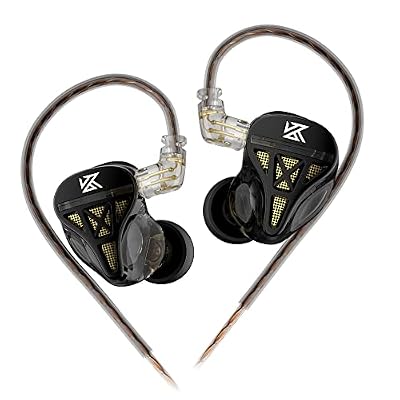 KZ DQS Wired Earbuds Dynamic Driver in Ear Monitor Headphone Semi-Open HiFi Bass Earphone 2pin 3.5mm Gaming Earbuds for Singers Musicians