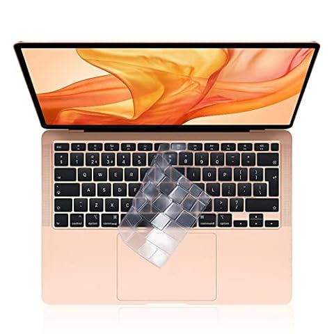 EooCoo Pokrywa Klawiatury Kompatybilna dla MacBook Air 13",TPU Clear