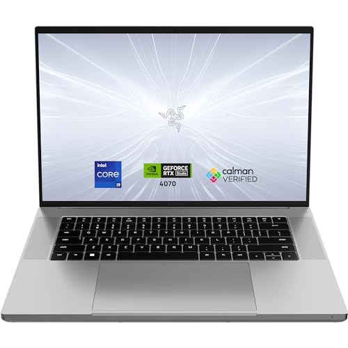Image of Razer Blade 16 Gaming Laptop: NVIDIA GeForce RTX 4070 - Intel Core i9-14900HX 14th Gen CPU - 16 inch Dual Mode Mini LED Display - 32GB RAM - 2TB SSD - Windows 11 - Snap tap - Mercury