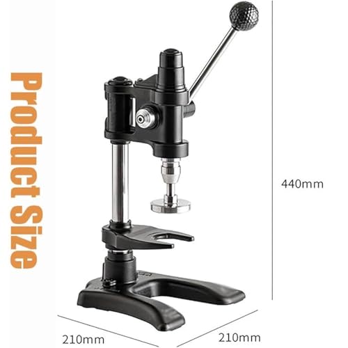 Ręczny ubijak do kawy, ubijak ze stali nierdzewnej z uchwytem oszczędzającym pracę, dystrybutor proszku 58 mm do domu, biura, na kemping, podróż