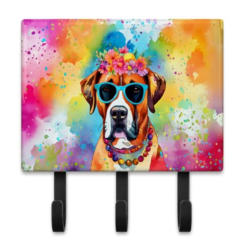 Caroline's Treasures Boxer Dogs Decorative Ceramic Triple Wall Hook