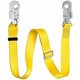 HandAcc Hunting Safety Belt with Adjustable Lanyard, Tree Climbing Belt Restraint Lanyards, Add Level of Safety for Hunting, Hanging Stand Or Step, Trimming Tree, Putting Up Deer Stand