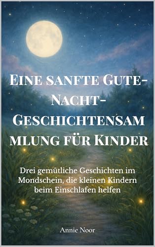 Eine sanfte Gute-Nacht-Geschichtensammlung für Kinder: Drei gemütliche Geschichten im Mondschein, die kleinen Kindern beim Einschlafen helfen