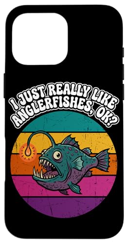 ���g���A���R�E I Just Really Like Anglerfishes �r���e�[�W �X�}�z�P�[�X iPhone 16 Pro Max �p