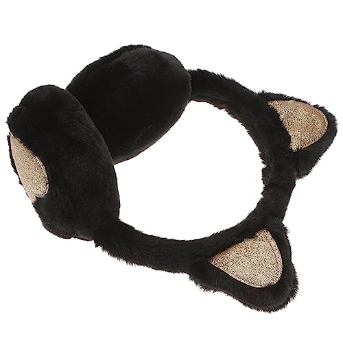KESYOO Boys and Girls Cat Ear Earmuffs Plush Ear Warmers for Winter Windproof and Warm Earmuffs for Girls