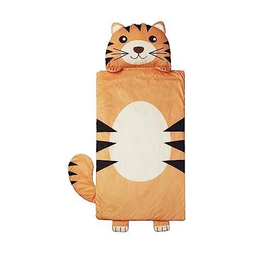 Image of Kid's Nap Buddies Character Preschool Nap Mat, Toddler Sleeping Bag with Pillow for Daycare, Ages 3+