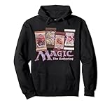 Photo Gallery magic: the gathering card packs logo felpa con cappuccio Photo Gallery magic: the gathering card packs logo felpa con cappuccio