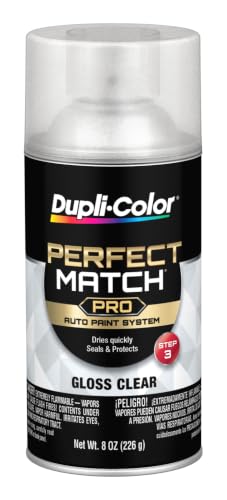 Dupli-Color Perfect Match Premium Automotive Paint, Clear, 8...