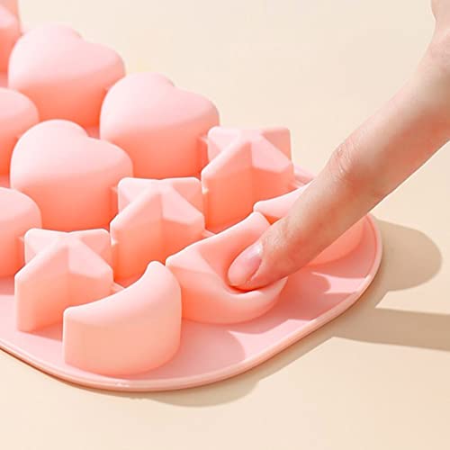 Molde para cubitos de hielo de silicona 2 piezas miniatura 7