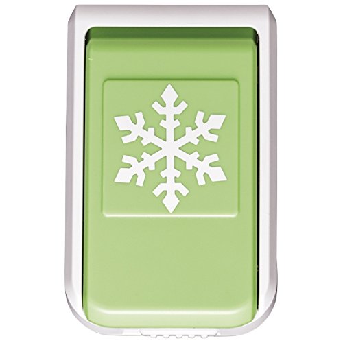 Ideen mit Herz Stanzer Schneeflocke | Eiskristall | Motivgröße: Ø 4,5cm | Motiv-Locher für Papier | Karten & Aufleger basteln | Weihnachtskarten & Deko für Weihnachten, Advent, Schnee, Winter