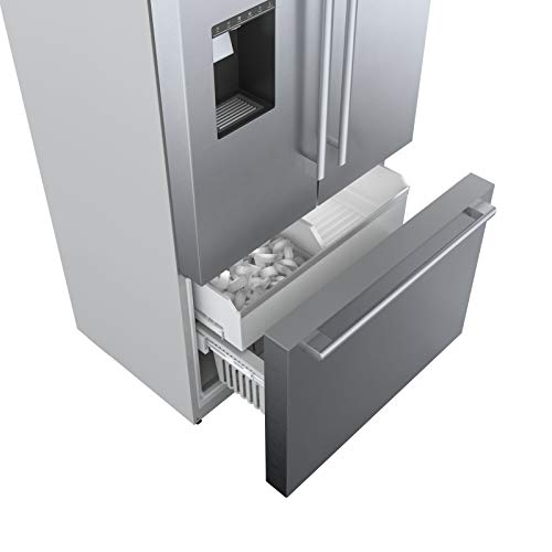 500 Series 36 in. 22 cu. ft. Smart Counter Depth French Door Refrigerator Stainless Steel, Fastest Ice Maker and Water on Fridge.com