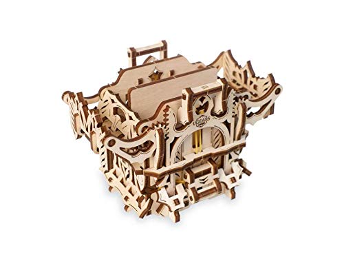 UGEARSMechanical Wooden Puzzle Model Modular Deck Box Device for Card Games