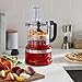 KitchenAid KFP0718ER 7-Cup Food Processor Chop, Puree, Shred and Slice - Empire Red