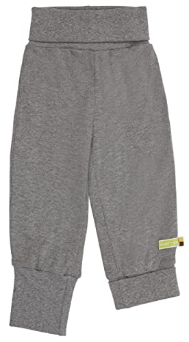 Pantalons mixte bébé loud + proud en coton bio gris