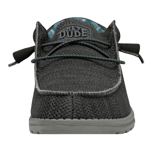 Image of Hey Dude Men's Wally Woven Loafer | No Tie Laces, Lightweight Flexible Outsole, Patriotic Style