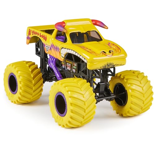 Image of Monster Jam, Official El Toro Loco Monster Truck, Collector Die-Cast Vehicle, 1:24 Scale, Kids Toys for Boys and Girls Ages 3 and up