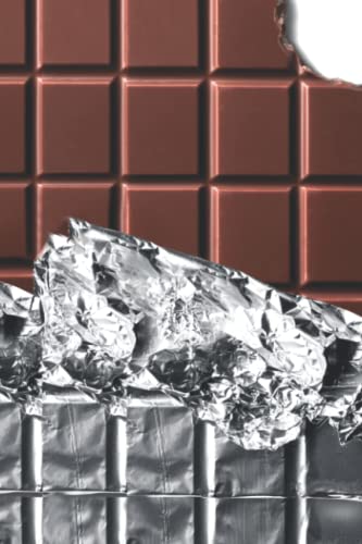 Tablette CHOCOLAT notebook - Carnet de notes Format A5 pour les gourmand(es) - Pages blanches numérotées: Blank paper notebook - Journal intime Femme