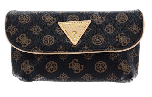GUESS Mildred Cosmetic Bag Brown