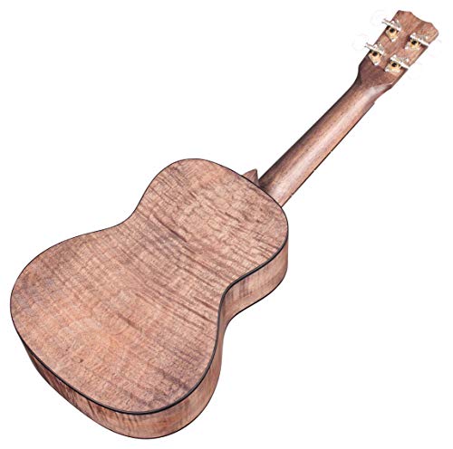 Image of Cordoba 15CFM Granite Grey Flamed Mahogany Concert Ukulele