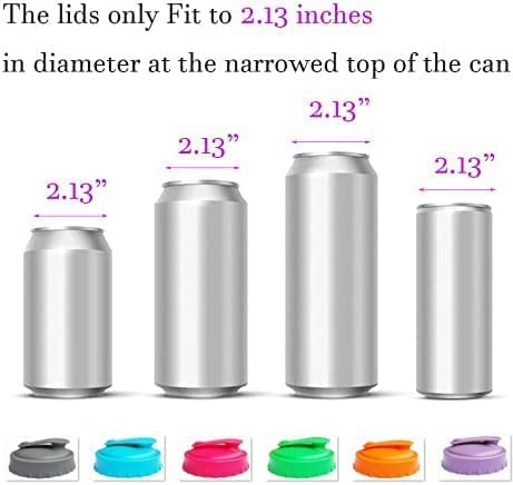 6 Stück Getränkedosen Verschluss,Getränkedosen Deckel,Dosenverschluss Getränkedosen,Dosendeckel,Dosendeckel,Dosenverschluss,Bierdosen Abdeckung,Wiederverwendbares Getränkedosen Verschlus