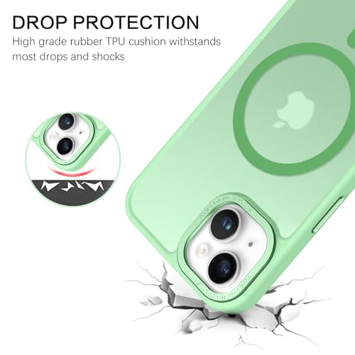 Coque iPhone 15 robuste et mince anti-empreintes compatible MagSafe - 2