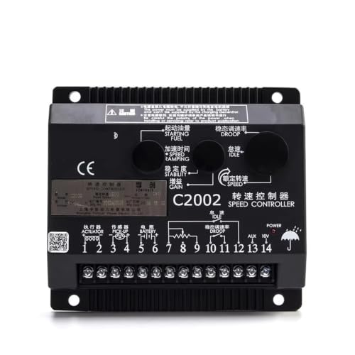 Controlador de velocidad C2002 C2003, Motor CC, regulador, generador, tablero Control inteligente, 1 Uds(C2002)