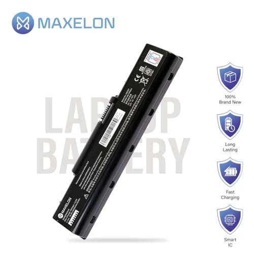 Maxelon BIS Certified Rechargeable 6 Cell Laptop Battery for Acer Aspire 4710, 4720, 4310, 4520, 4736, 5541, 5738G, 5740G, 5535, 4332, 4535G- (Black) - Image 4