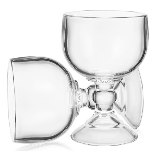 ULTECHNOVO 2piezas Copas De Margarita De Vidrio Copas De Vino Para Fiesta Para Bodas y Bares