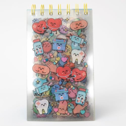 Mr. Wonderful - Transparenter Aufkleberblock - Alles Gute bleibt haften