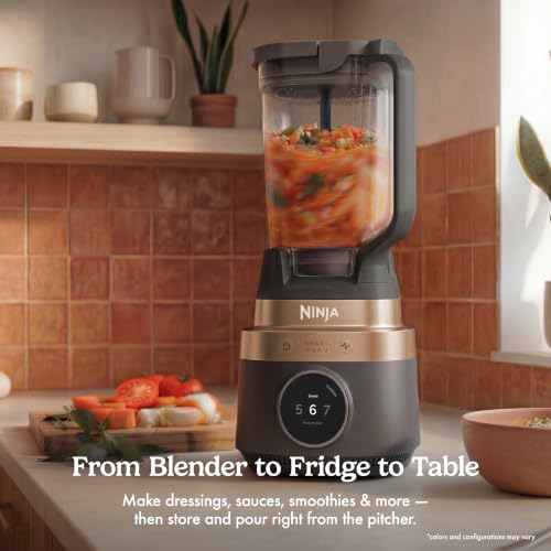 Ninja CrushBOSS Intelligent Blender, 1850PW, XL 72-oz, Mocha, LB201BR - image 3