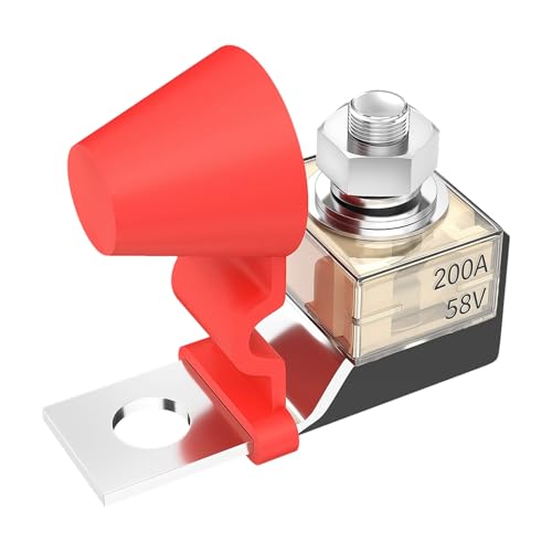 Kit de bloque de fusibles de terminal – Impermeable | Portafusibles de repuesto para coche | Diseño ingenioso con cubierta, fácil instalación para coches, camiones, caravanas, barcos y sistemas